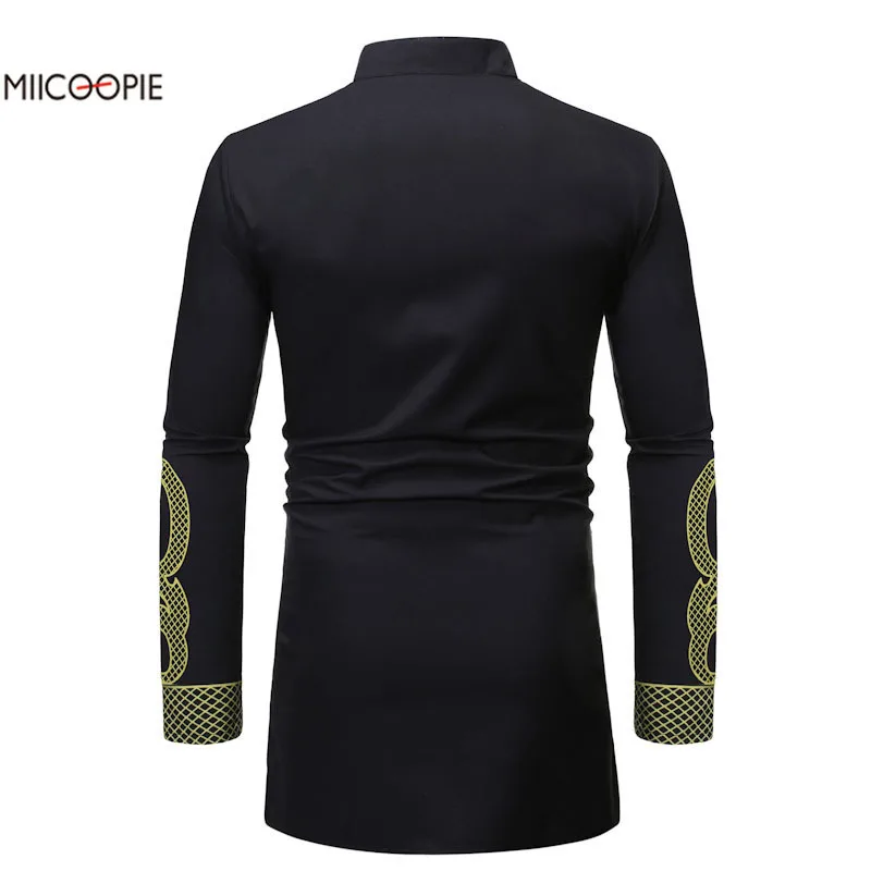 Мужская джинсовая Модная рубашка с вышивкой в западном стиле Тонкая