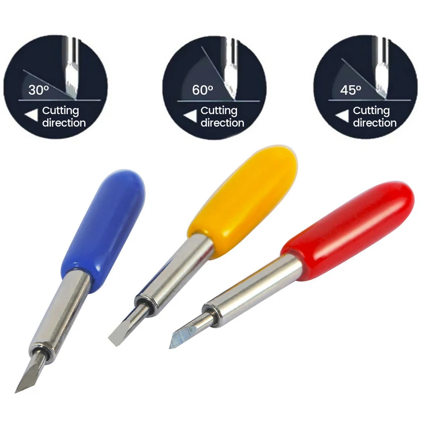 15 шт. нож Roland лезвие плоттера резак винил режущий Карбид 30Deg 45Deg 60Deg Концевая фреза