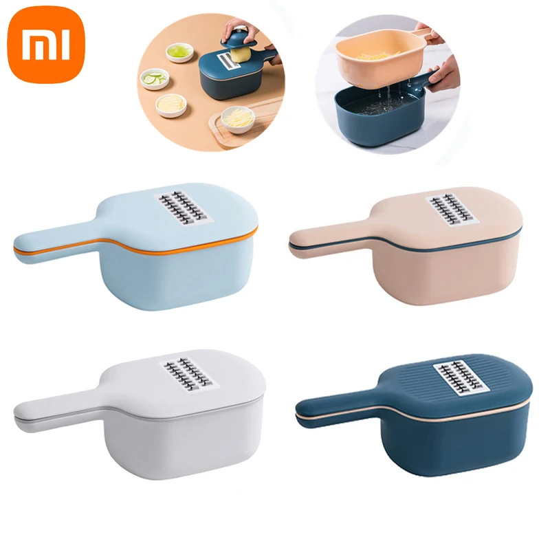 

NEW2022 Jordan & Judy Multi-functional Vegetable Cutter Manual Slicer Potato Grater Carrots With Food Storge Box For