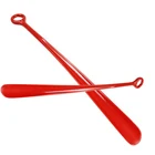 1 шт., простая пластиковая гибкая ручка для снятия обуви, 47 см