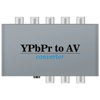 component to av adapter ypbpr to av coverter rl component 5rca rgb to av converter adapte for dvd to monitor