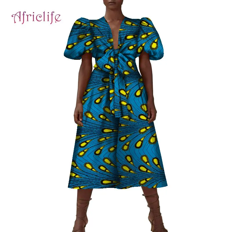 

Sexy Lady Clothing Birthday Party Classical Puff Sleeve Youg Girl Love Summer Dresses WY7927