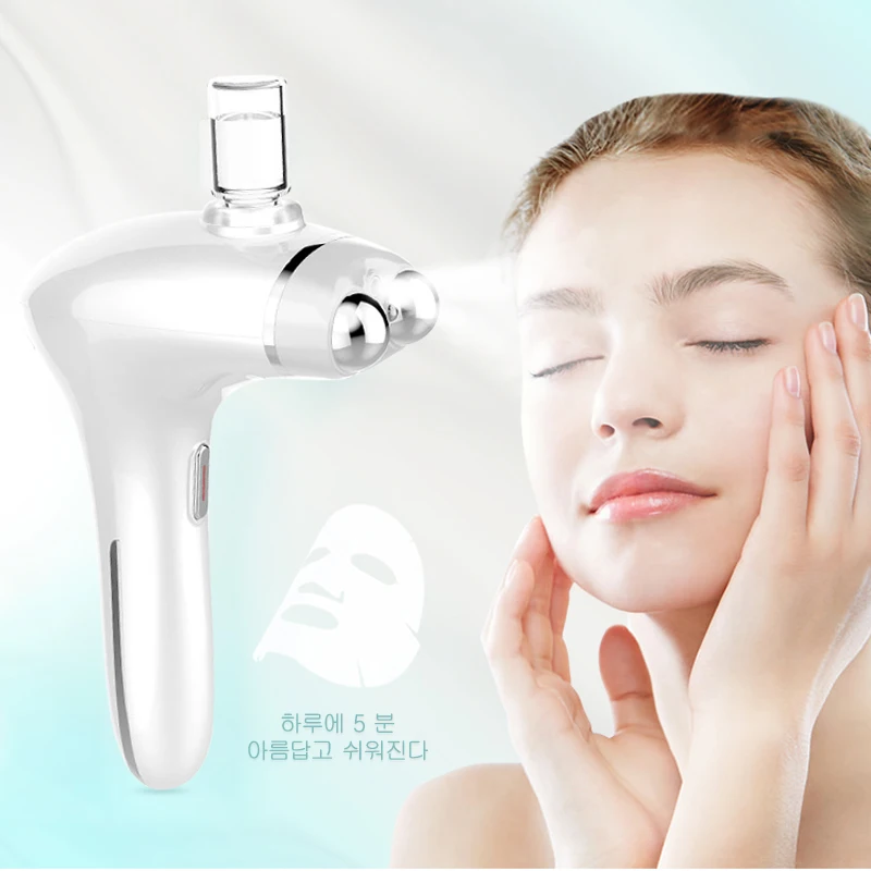 

Facial Lift Microcurrent Massager Face Nano Sprayer Moisturize LED Photon Skin Rejuvenation Anti-Wrinkle Firming Massager Beauty