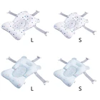 Коврик для ванны для младенцев, нескользящий Коврик для ванны, мягкое безопасное сиденье для новорожденных