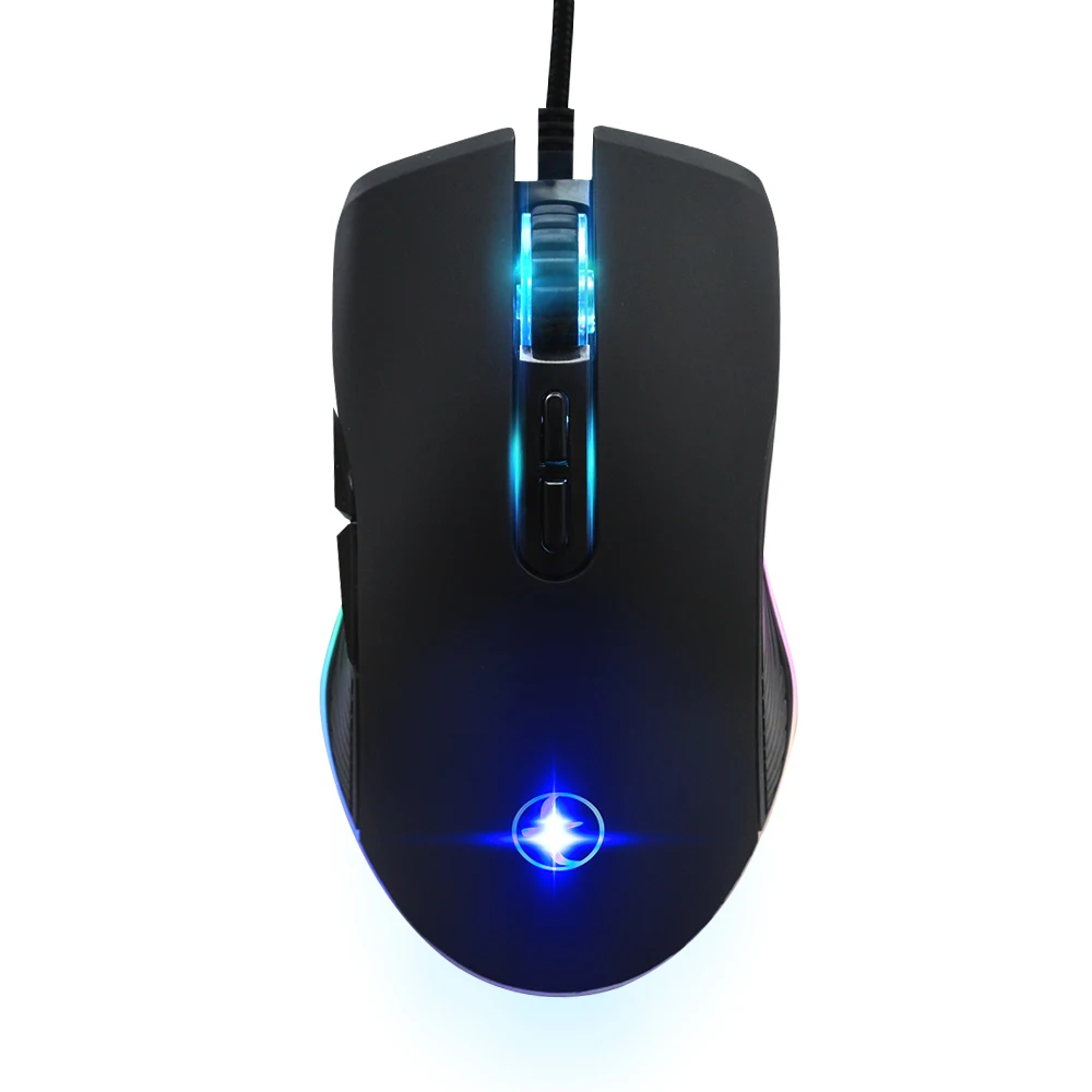 

Wired USB Gaming Mouse Ergonomic RGB LED Light Computer Gamer Mause 3200 DPI 7 Button Type C Mice With Mouse Pad For PC Laptop