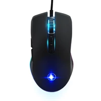 wired usb gaming mouse ergonomic rgb led light computer gamermause 3200 dpi 7 button type c mice with mouse pad for pc laptop
