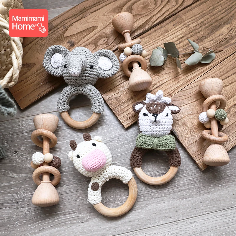 1 Набор/комплекты одежды из 2 предметов для детей деревянный Прорезыватель зубов