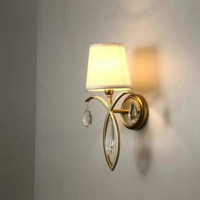 (E14 лампа бесплатно) Современные настенные бра железная светодиодная настенная