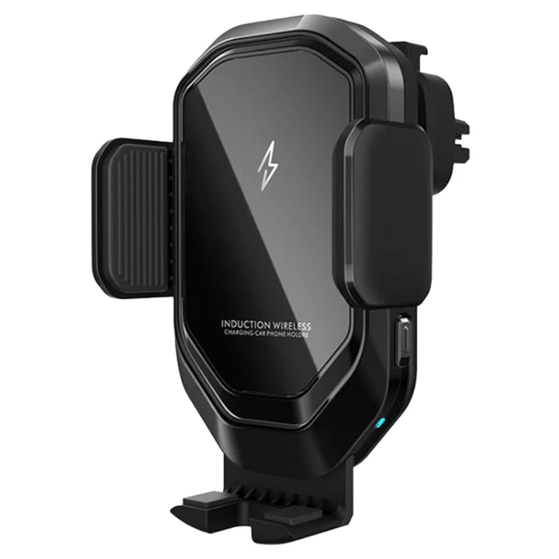 

Автомобильное беспроводное зарядное устройство 15 Вт Индукционное автомобильное крепление быстрая Беспроводная зарядка с автомобильным д...