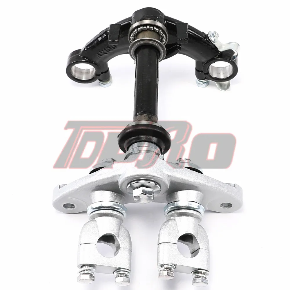 TDPRO 22 мм мотоцикл тройной дерево руль зажим Riser Fit 90B вилка CRF50 TTR50 50cc 70cc 90cc 110cc мини Грязь Яма Trail велосипед