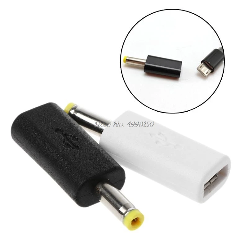 Прямая оптовая продажа 1 шт. Micro USB Female To DC 4 0x1 7 мм штекер Jack адаптер конвертер