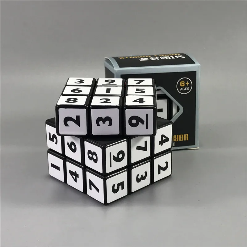 Neo Magic Sudoku цифровой куб 3x3x3 Профессиональные скоростные кубики Пазлы скоростной