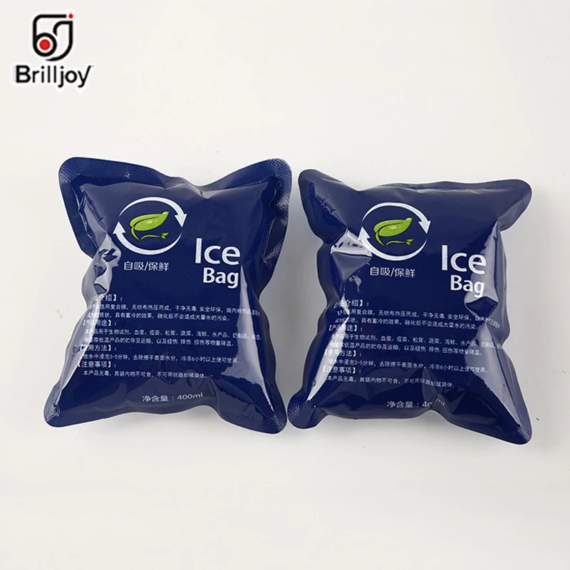 10 шт в упаковке новая самогрунтовой водный пакет со льдом для перевозки сумка