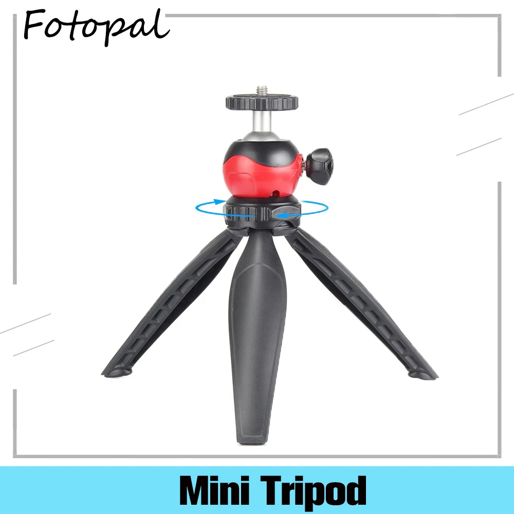 Fotopal мини настольный штатив с шаровой головкой Портативный Складная для Vlog