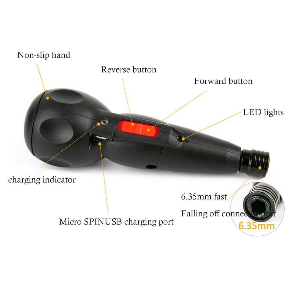 

Mini Electric Screwdriver Cordless Drill 900Mah Lithium Battery 3.6V Super Torque Power Tools Traditional Led Light HOME DIY