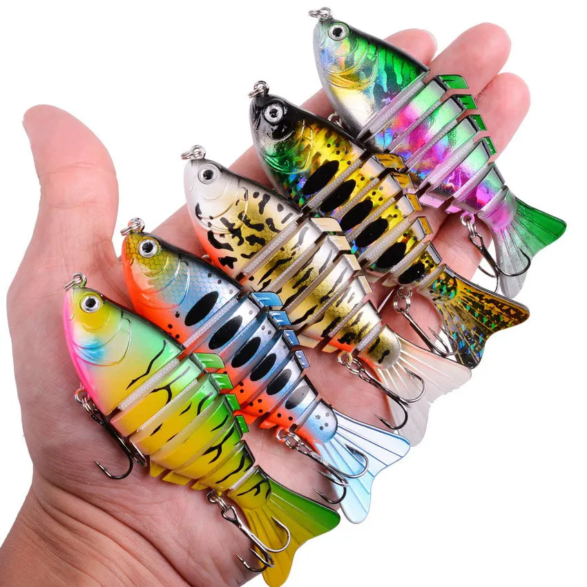 5pcs Sinking Wobbler Set Crankbaits Fishing Kit Artificial Bait Hard Lure Swimbait Pike Wobblers For Bass Tackle | Спорт и