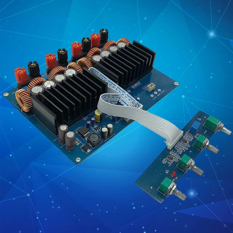 

Tas5630 2.1 High Power Digital Power Amplifier Board Hifi Class D Opa1632 600W R9JB