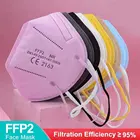 Маска FFP2, Пылезащитная, противотуманная, fpp2, 3D фильтрация лица, маска для рта ffp2mask