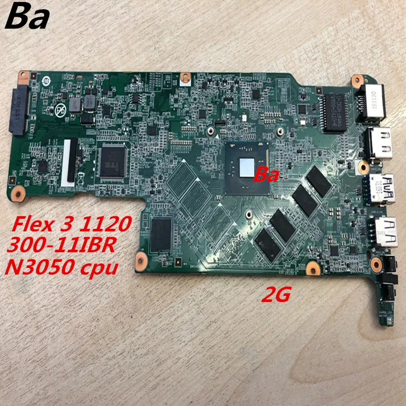 

For Lenovo Flex 3 1120 300-11IBR Notebook motherboard N3050 CPU integrated graphics card 2G complete full test