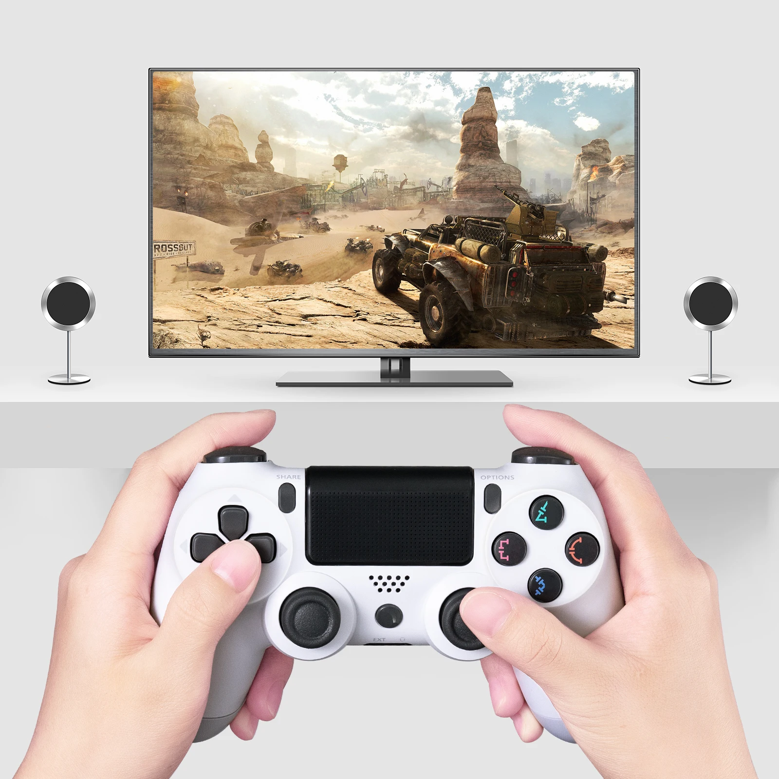 

Gamepad For PS4 Dual Motor Wireless Bluetooth Controller Joystick for Sony Playstation 4 PS4 Games Console Game Pad Joypad