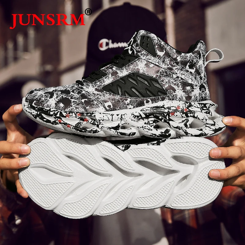 Мужская беговая Обувь Нескользящая амортизирующая дышащая Спортивная обувь