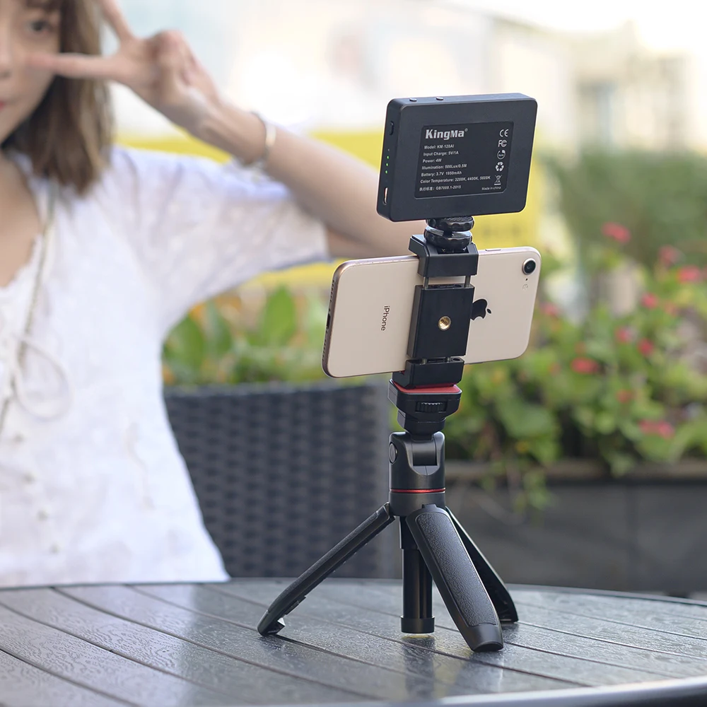 kingma mini extension tripod grip portable selfie stick tripod for gopro hero 109876 mobile phone dslr camera accessories free global shipping