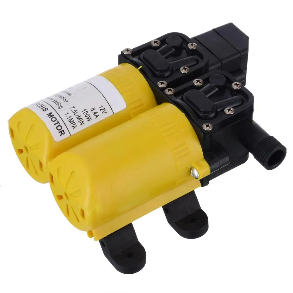 Auto High Давление диафрагмы водяной насос постоянного тока 12 V 80 W Электрический для