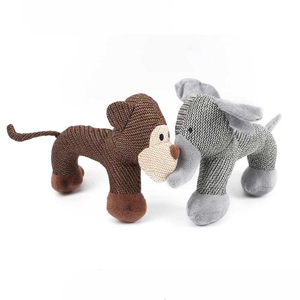 

Dog Chew Toys for Small Large Dogs Bite Resistant Dog Squeaky Duck Toys Interactive Squeak Puppy Dog Toy Pets Supplies