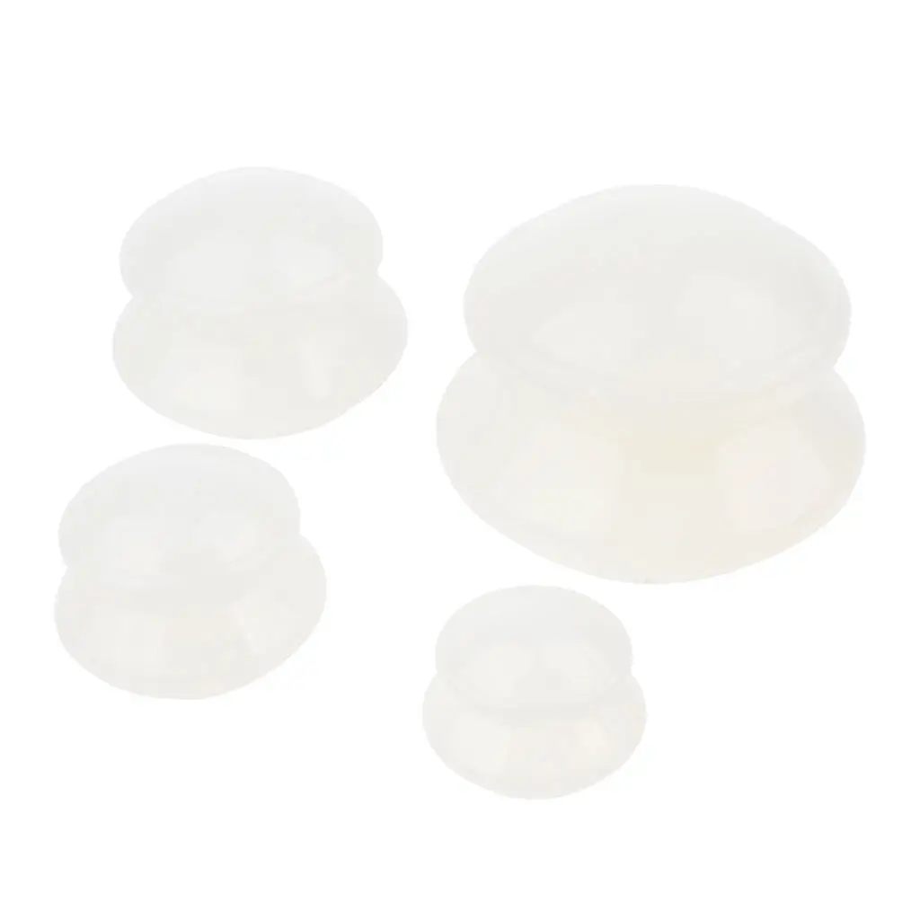

4 Sets of Pure Silicone, Portable Cupping Massage, Muscle , Household