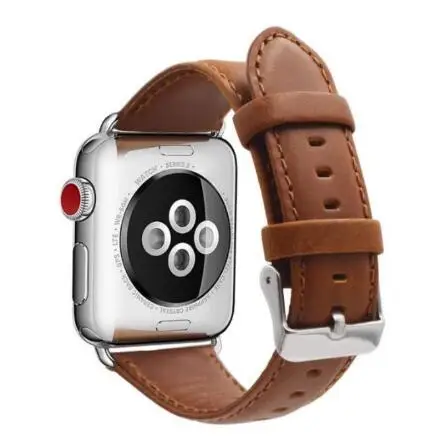 Высокое Качество ремешок для Apple Watch iwatch 5 4 3 2 1 натуральная кожа петля 42 мм 38 40 44