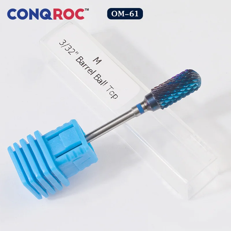 1 шт. твердосплавное сверло для ногтей 3/32 дюйма 2 35 мм с прямым хвостовиком