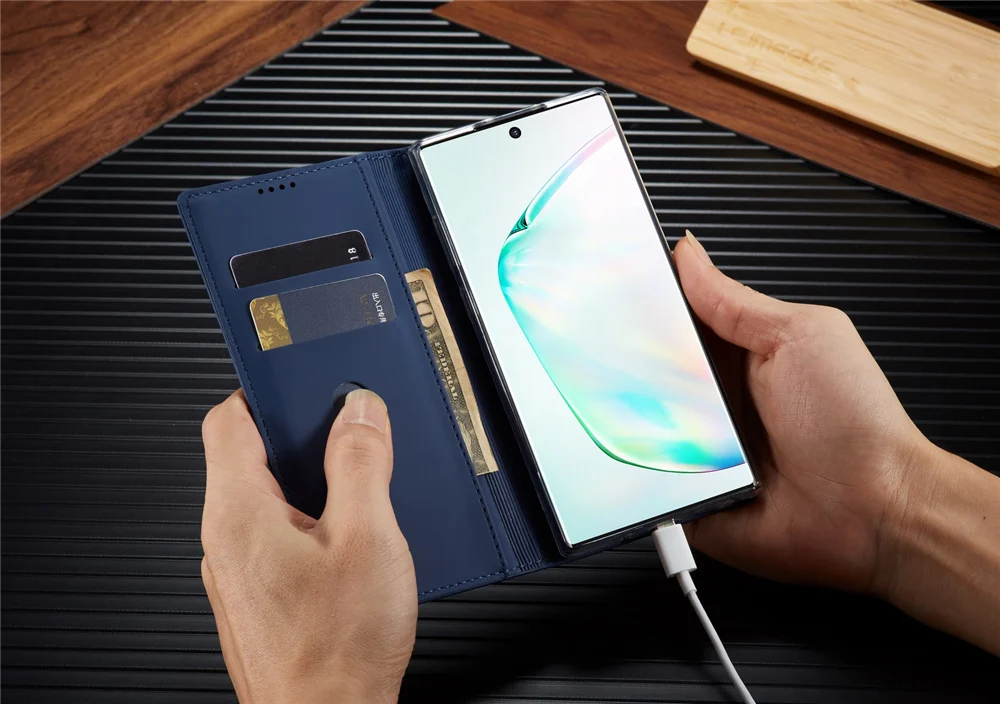 Роскошный кожаный чехол-книжка Note10plus, чехол-кошелек для samsung Galaxy S8, S9 Plus, S10, E, Note 9, 10+, 5G, подставка для карт, чехол для телефона