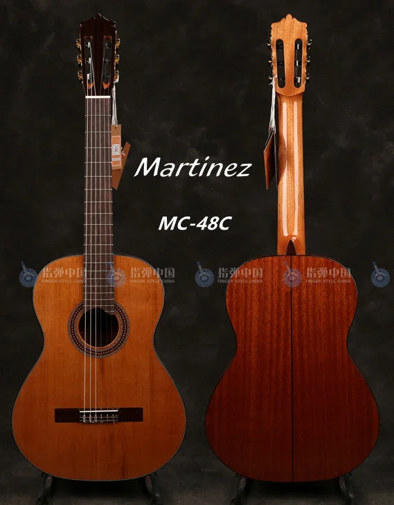 MC-48C Martinez MC-48 Классическая гитара из цельного дерева, martinez Классическая гитара s - Цвет: MC-48C