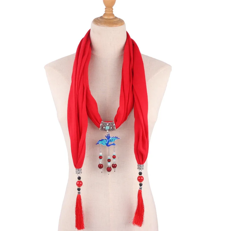 Ювелирное ожерелье шарф женская одежда соответствующие украшения шеи в виде