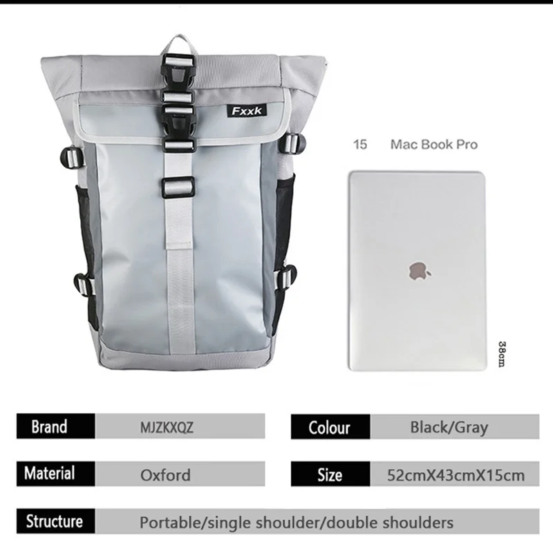 new fashion high quality oxford outdoor travel backpack large capacity school bags for teenager students casual laptop rucksack free global shipping