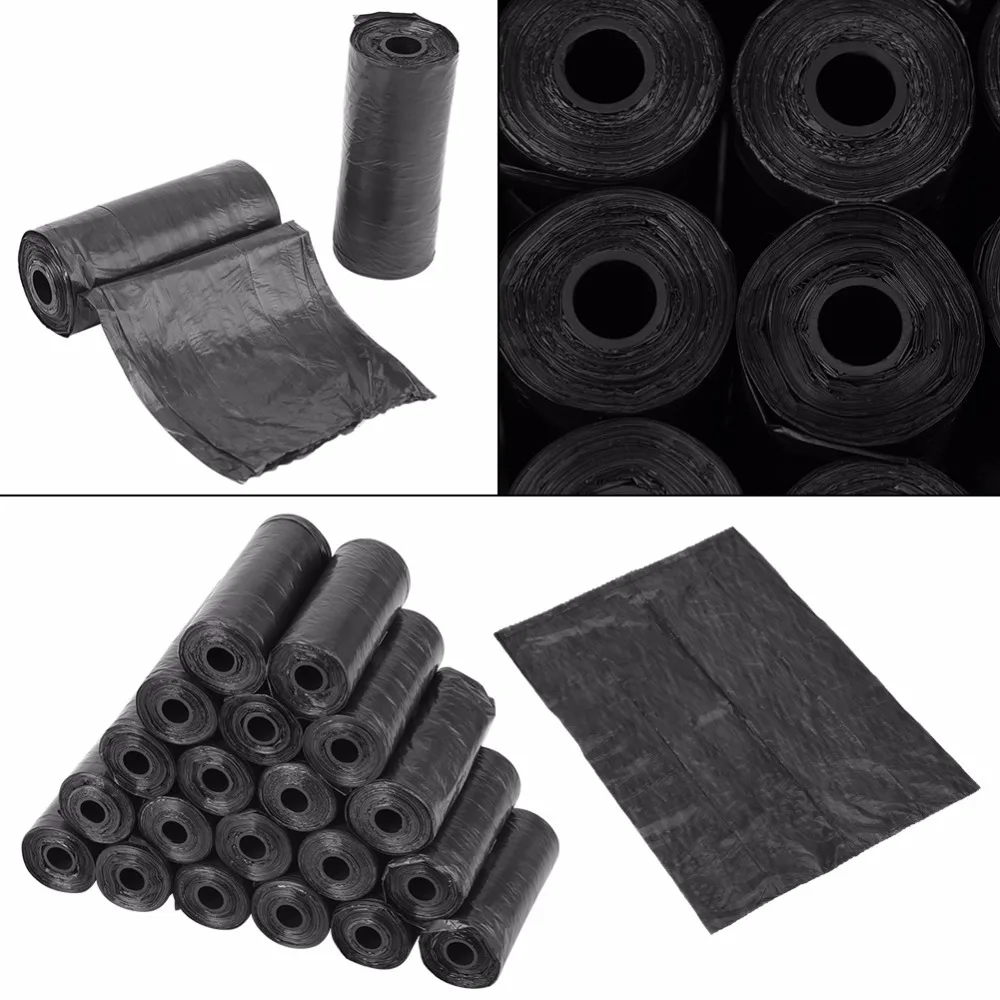 Пакет для собачьих экскрементов черный красный розовый синий мешки уборки за