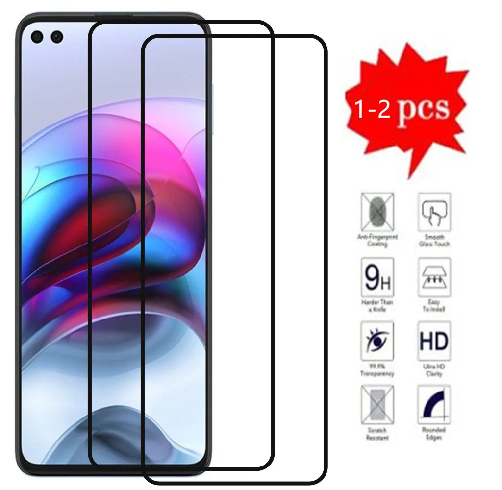 

Закаленное стекло с полным покрытием для Motorola Edge S, Защитное стекло для экрана для Motorola Edge S, защитный чехол