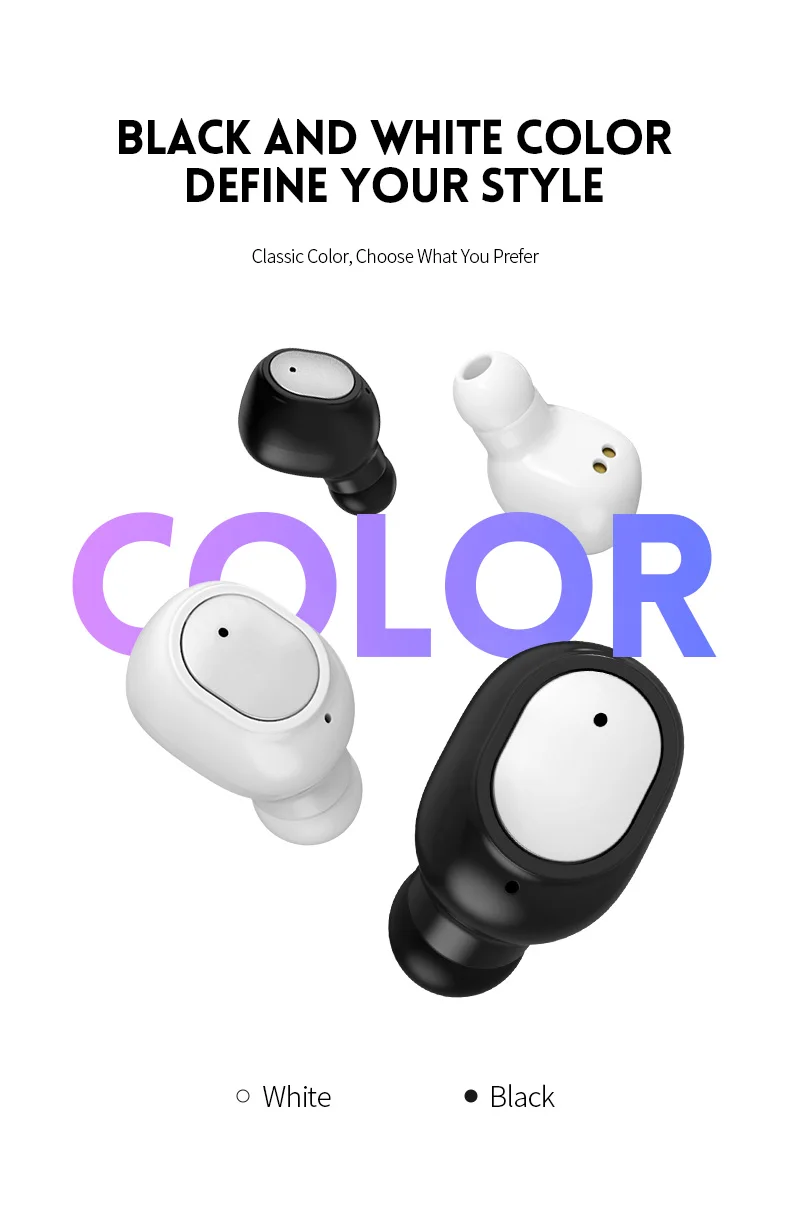 Q2 TWS Наушники Беспроводные Мини Bluetooth 5,0 Handsfree спортивные наушники игровая гарнитура HiFi с быстрой зарядкой чехол для смартфона