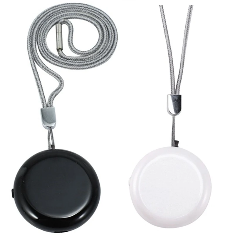 

2Pack Personal Wearable Air Purifier Necklace Mini Portable Air Freshner Ionizer Negative Ion Generator