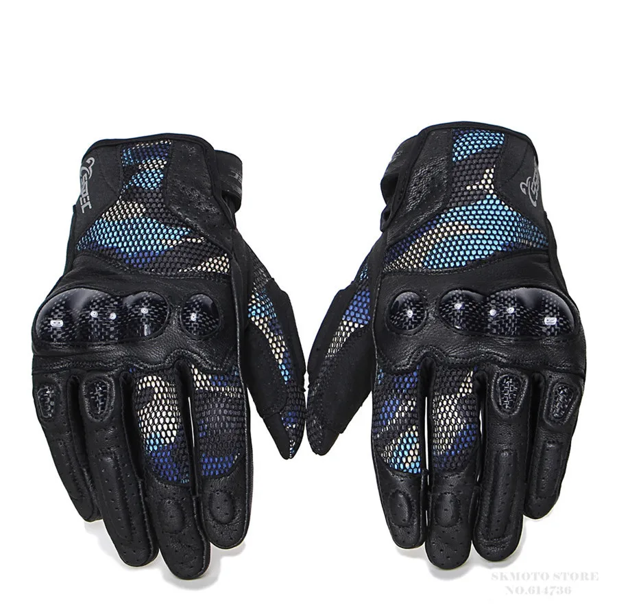 SSPEC новые мотоциклетные перчатки с сенсорным экраном из углеродного волокна