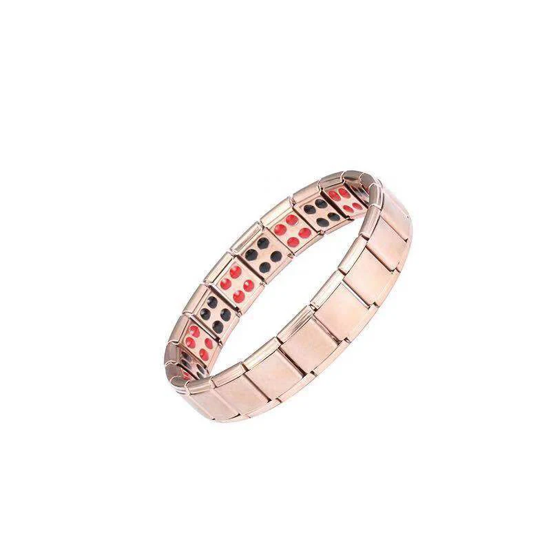 Классический Браслет из звеньев цепи магнитной терапии для фитнеса потери веса