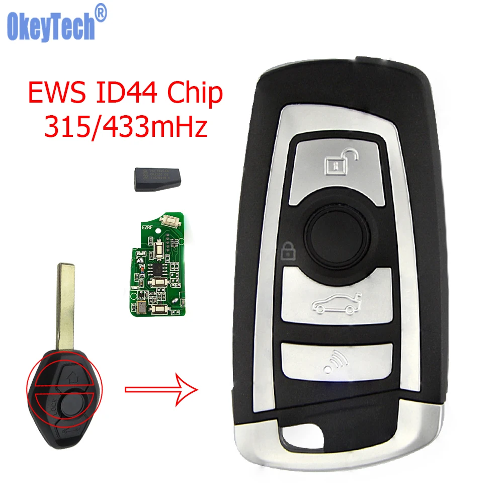 OkeyTech EWS БЕСКЛЮЧЕВОЙ вход дистанционный Автомобильный ключ для BMW E38 E39 E46 X3 X5 Z3 1/3/5/7