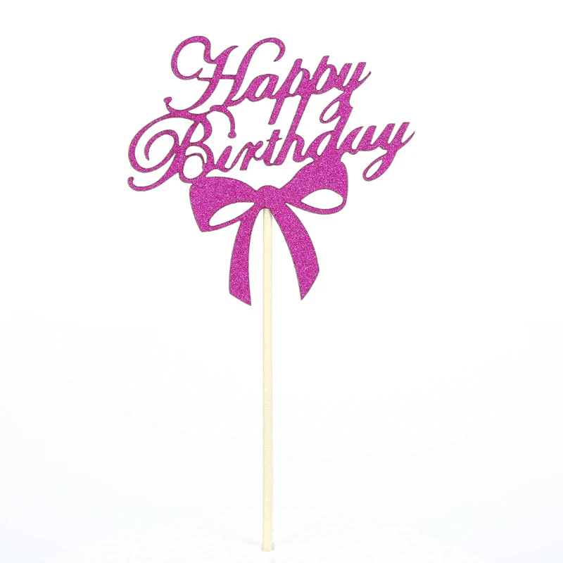 1 шт. верхушка для торта выпечки торт дополнительное украшение Блестящий