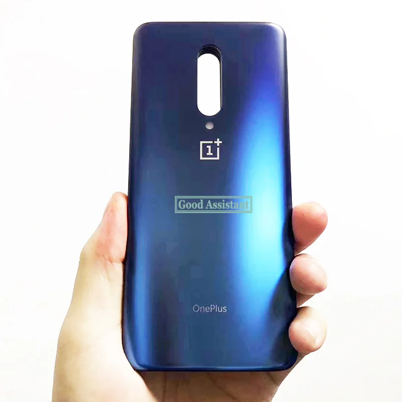 6,7 дюйма, для OnePlus 7 Pro One Plus 7Pro 1+ 7 Pro 1+ 7Pro, задняя крышка, крышка, корпус, чехол, запчасти для заднего стекла
