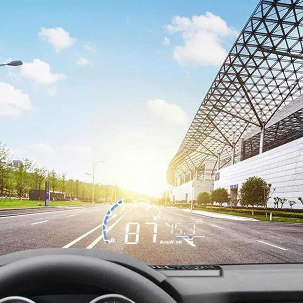 

For Actisafety H300 5 Inch Obdii Up Display Overspeed Manual Car With Alarm Digital Switch Car Speedmeter Hud Sy N9h1