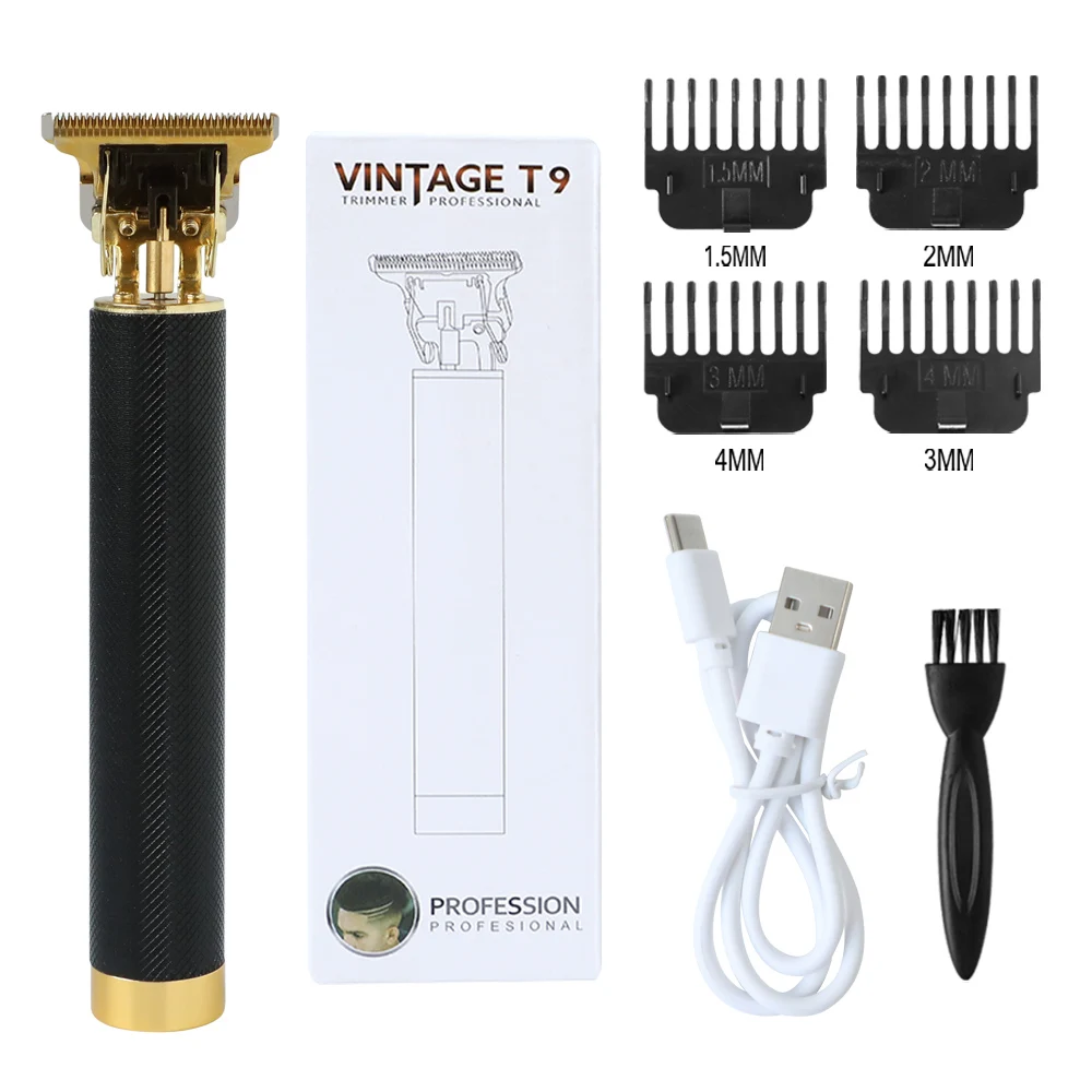 

Мужской триммер, машинка для стрижки волос, профессиональная электрическая бритва для бороды, USB-Парикмахерская