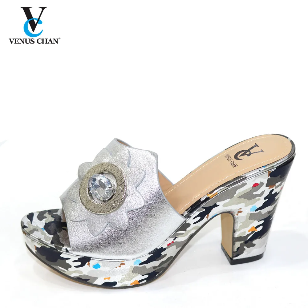 

Босоножки женские в нигерийском стиле, элегантные туфли-лодочки для вечерние, милый стиль, сандалии с ремешком на пятке для королевской сва...