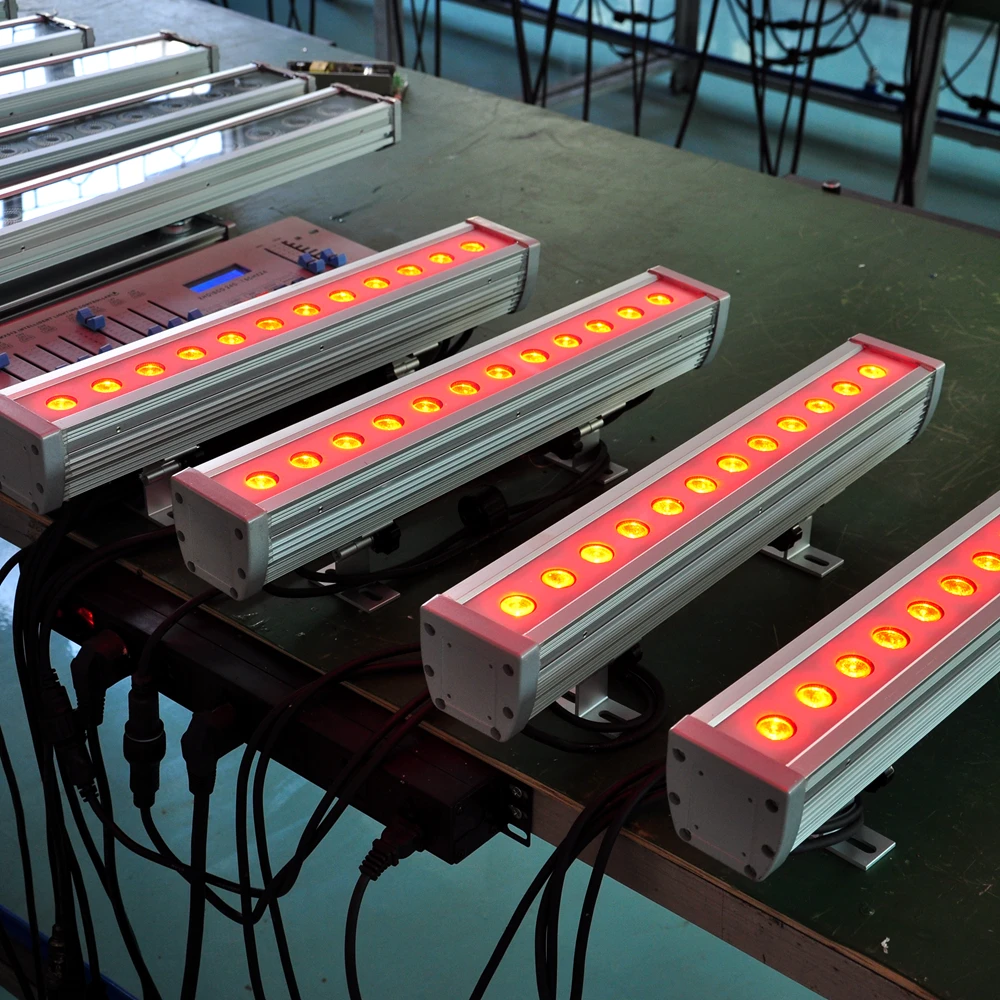Gigertop 12x3 Вт RGB контройлер с 3IN1 Цвет 500 мм длиной светодиодная настенная лампа