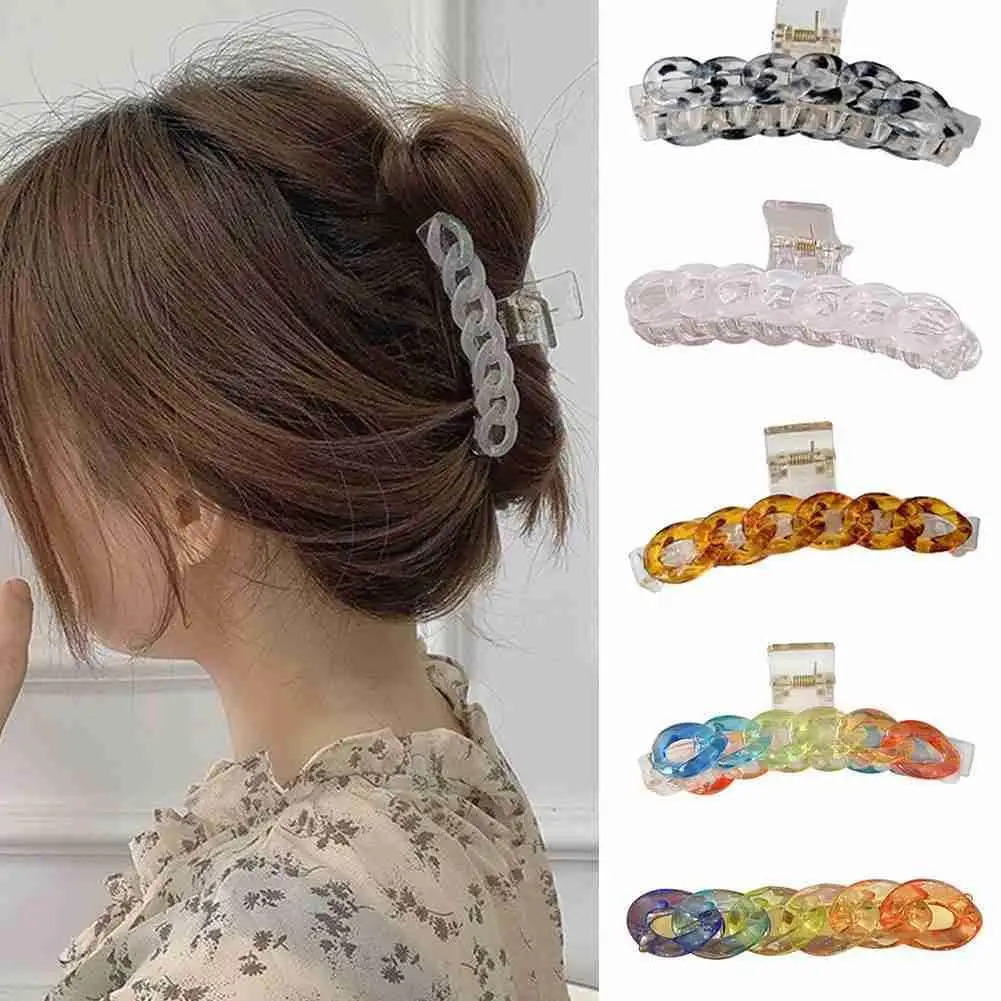 

Color Chain Clip Hairpin Long Barrettes Hair Clips For Women Girls Female Hairpin Korean Fashion Hairpin Hair Accessories Gifts