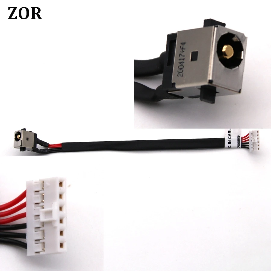 Новый разъем питания переменного и постоянного тока для ноутбука проводной Asus K56